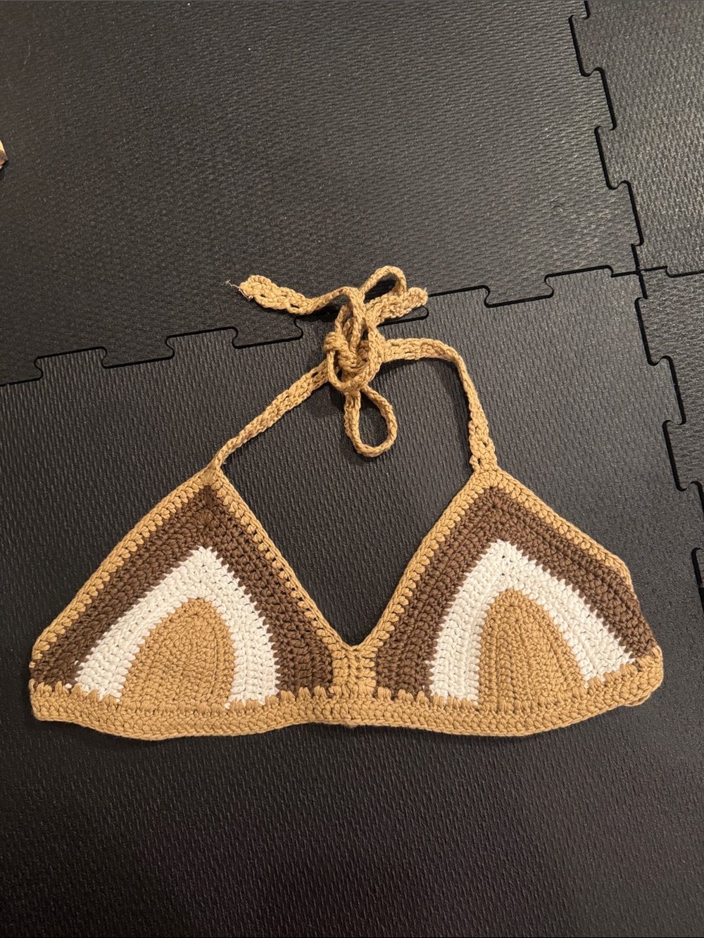 Edikted Crochet Triangle Top